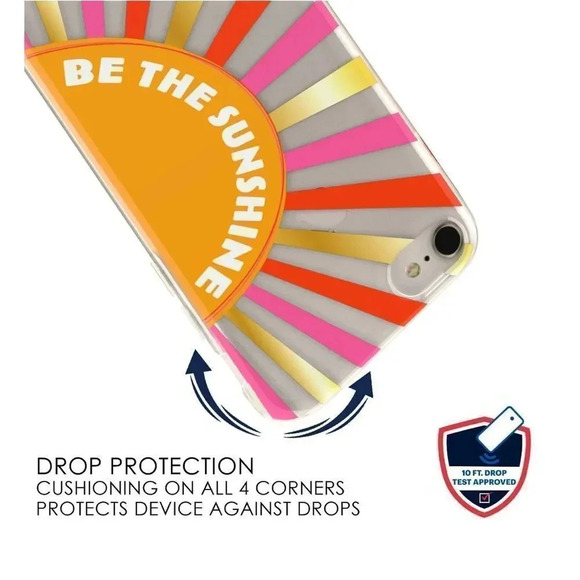 PACKED PARTY BARBIE “BE THE SUNSHINE” IPHONE CASE 6,7,8 and SE 10FT DROP PROTECT - Picture 9 of 16